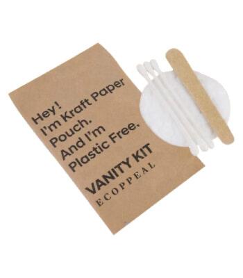 ECOPPEAL vanity seti, kraft kağıt ambalaj