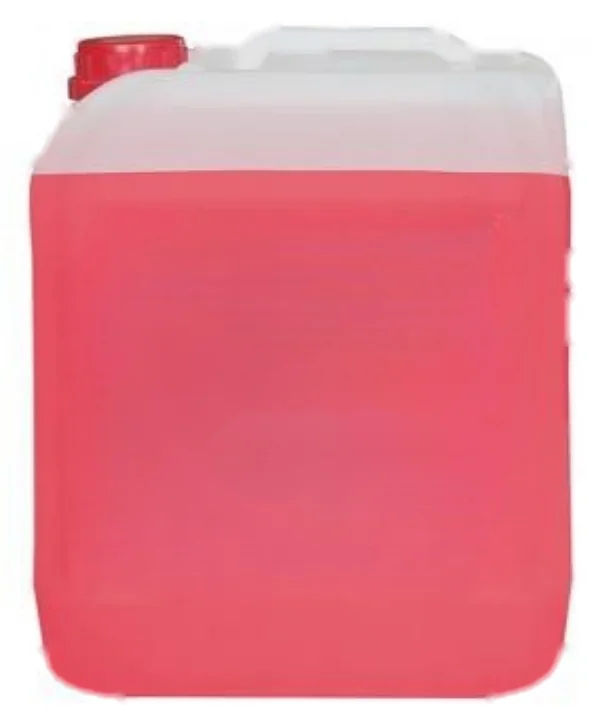 Pembe renkli endüstriyel temizlik kimyasalı bidonu